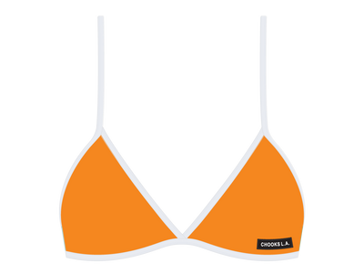 Cruise Orange Bikini Top