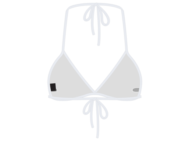 Sailor Grey Bikini top