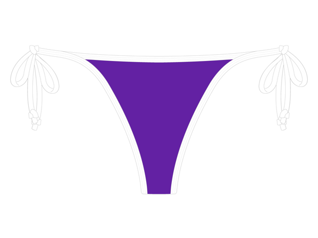 Orchid Purple Side-Tie Bottom