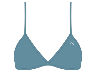 Sea Blue Fitted Top II