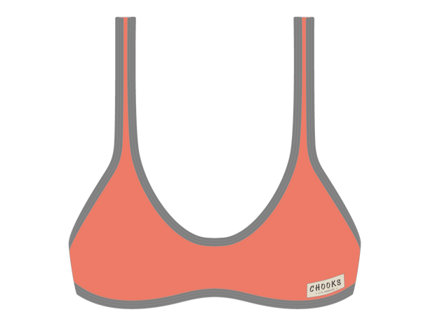Sunset Coral Bae Top