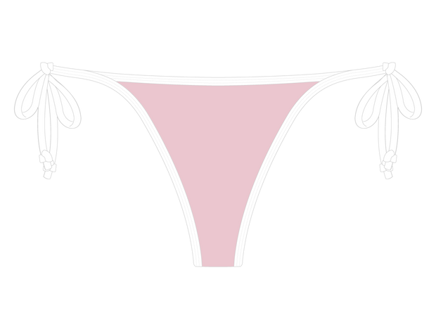 Pearl Pink Side-Tie Bottom